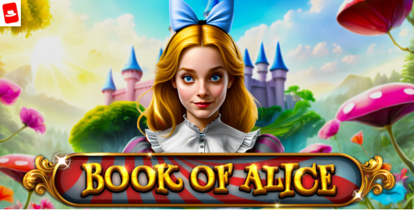 Book of Alice, une machine à sous Spinomenal sur Alice au pays des merveilles