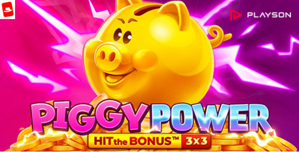 Piggy Power: Hit the Bonus, la nouvelle machine à sous palpitante de Playson