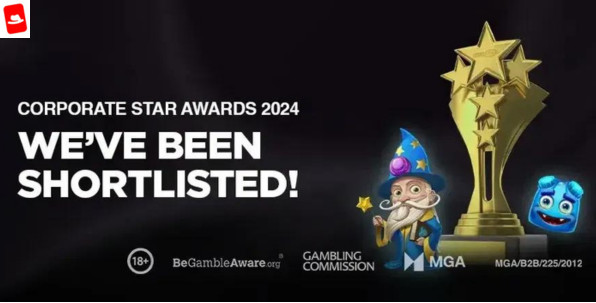 Jeux de casino Play’n Go : une nomination aux Corporate Star Awards 2024 !