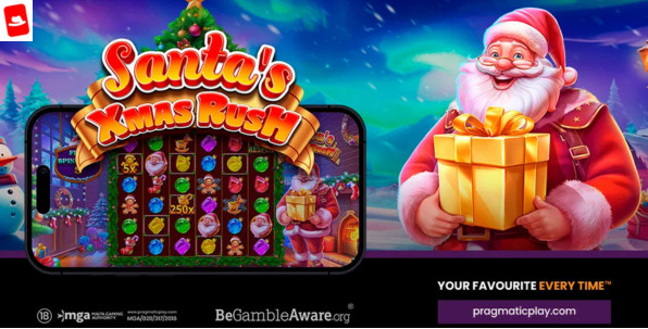 Pragmatic Play dévoile Santa’s Xmas Rush, une machine à sous lucrative pour Noël